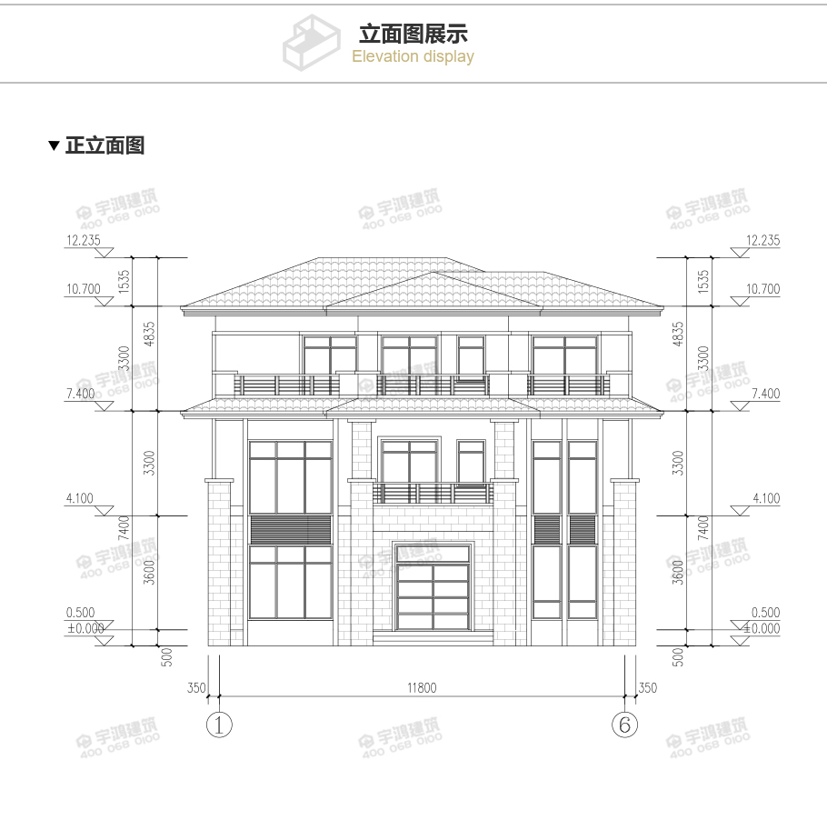 12x12米新中式復(fù)式農(nóng)村別墅設(shè)計圖紙