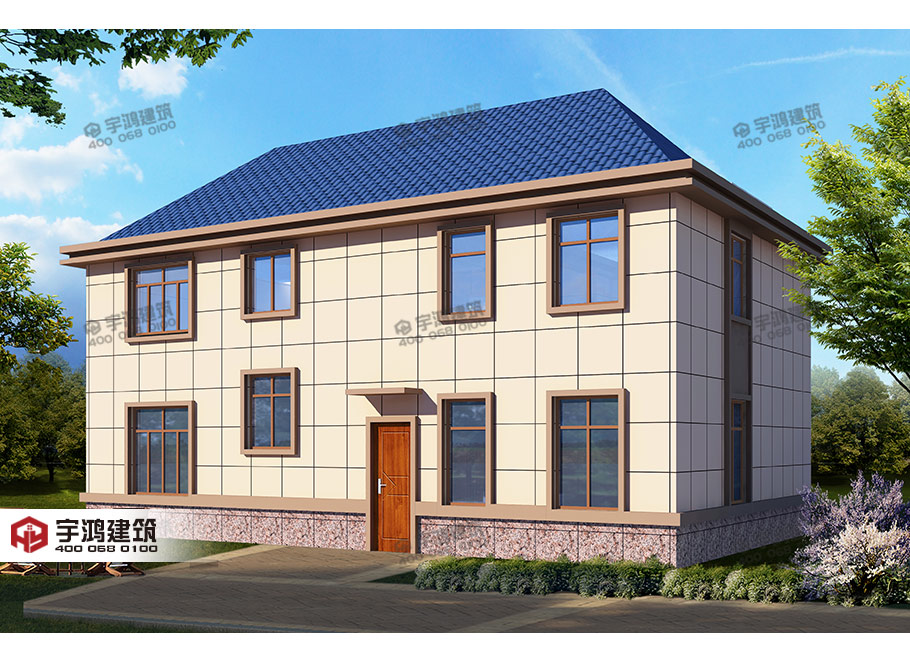 125平大氣帶堂屋農(nóng)村房屋設(shè)計圖紙