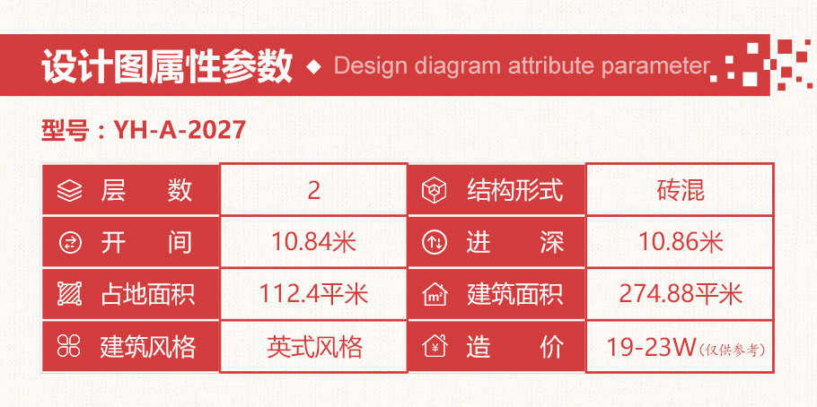 帶閣樓110平米農(nóng)村20萬二層小樓房設(shè)計(jì)圖，布局完善