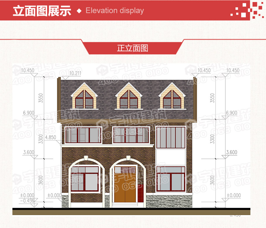 帶閣樓110平米農(nóng)村20萬二層小樓房設(shè)計(jì)圖，布局完善